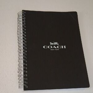 Coach Black Spiral 6x8 Journal